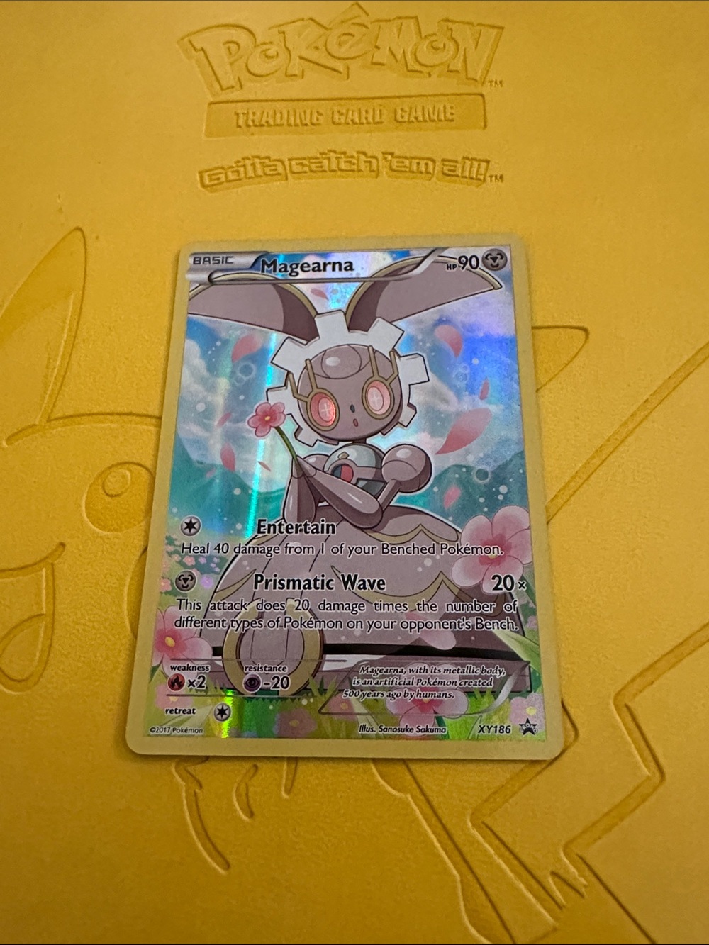 Magearna Pokémon TCG Holo Rare Card - Single Card